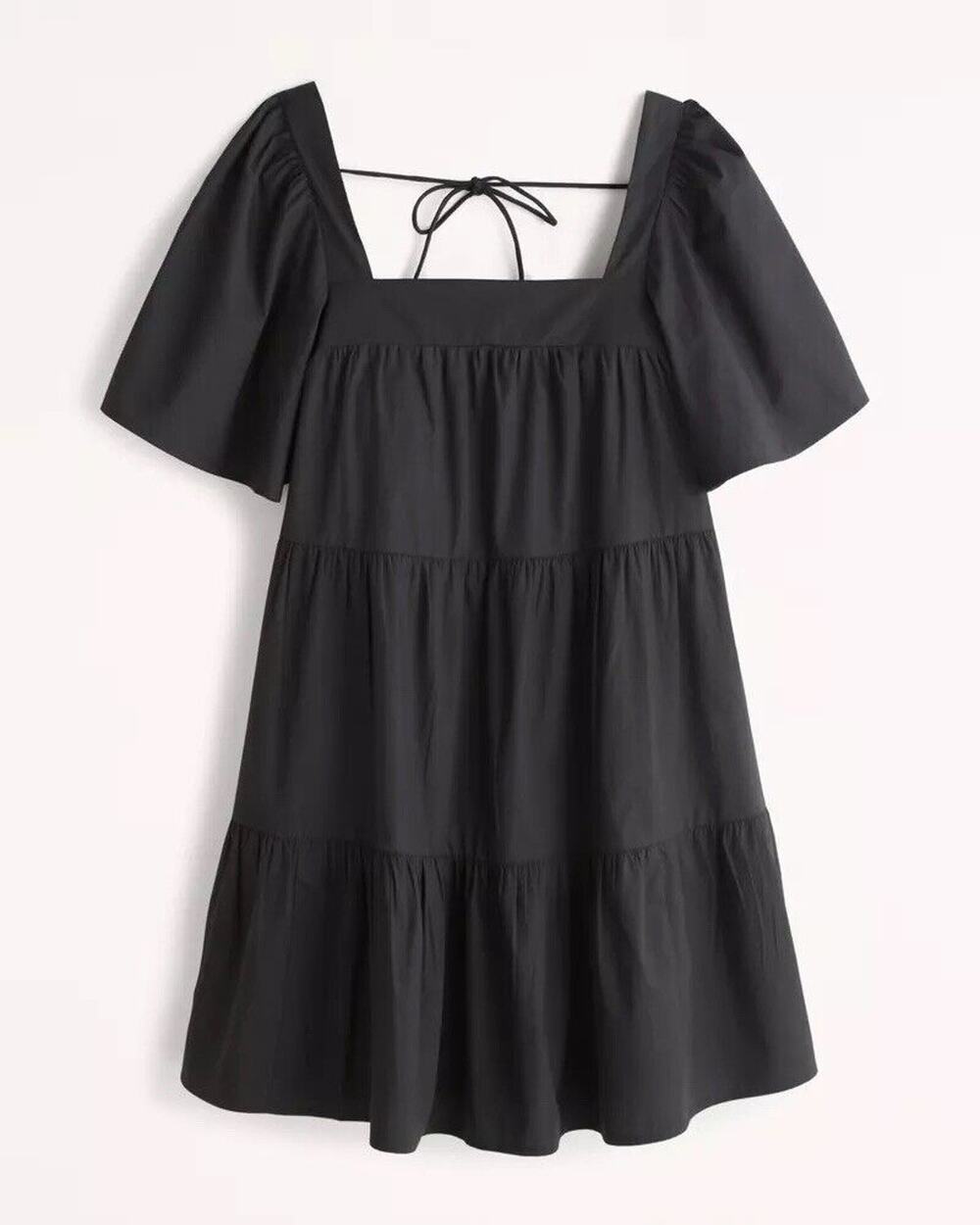 Abercrombie & Fitch Dress Womens Small Angel Mini Poplin Cotton Trapeze